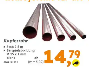 Globus Baumarkt Kupferrohr Angebot