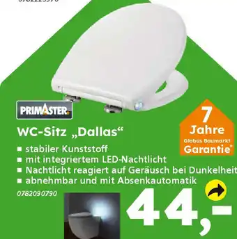 Globus Baumarkt PRIMASTER WC-Sitz,,Dallas❝ Angebot