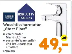 Globus Baumarkt GROHE Waschtischarmatur ,,Start Flow" Angebot