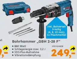 Globus Baumarkt BOSCH Bohrhammer „GBH 2-28 F❝ Angebot