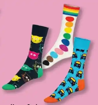 Lidl Happy Socks Damen Socken 3 Paar Angebot