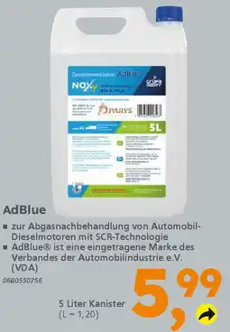 Globus Baumarkt AdBlue Angebot