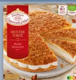 REWE Center Coppenrath & Wiese Meistertorte Mandel-Bienenstich Angebot