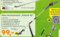 Globus Baumarkt PRIMASTER Akku Hochentaster „PMAAS 40" Angebot