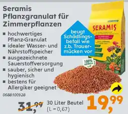 Globus Baumarkt Seramis Pflanzgranulat für Zimmerpflanzen Angebot