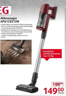 Selgros AEG Akkusauger AP61CB21DR Angebot