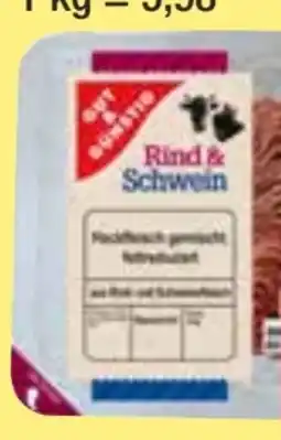 Edeka Frischemarkt Gut & Günstig Gemischtes Hackfleisch Angebot