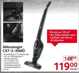 Selgros AEG Akkusauger CX7-2-45MÖ Angebot