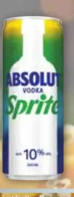 Edeka Absolut Vodka Sprite Angebot