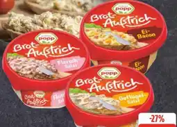 Edeka Popp Brotaufstrich Angebot