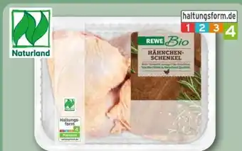 REWE Center Rewe Bio Hähnchen Schenkel mariniert Angebot