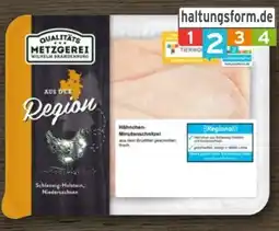 REWE Metzgerei Wilhelm Brandenburg Hähnchen Minutenschnitzel Angebot