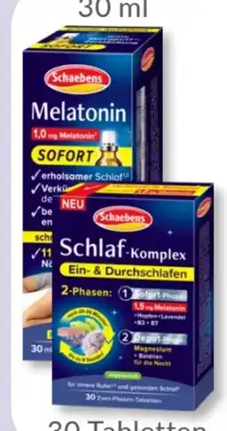 Budni Schaebens Melatonin Sofort Spray Angebot