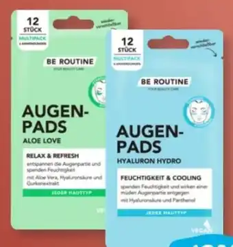 Budni b.e. Routine Hydrogel-Augenpads Angebot