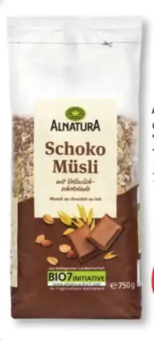 Budni Alnatura Bio Schoko-Müsli Angebot