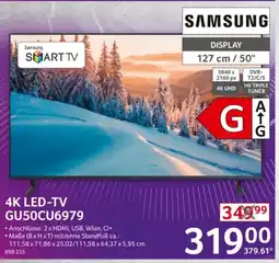 Selgros SAMSUNG 4K LED-TV GU50CU6979 Angebot