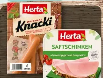 REWE Herta Knacki Original Angebot