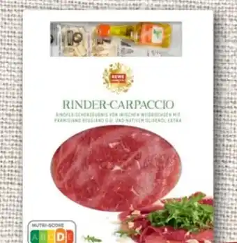 REWE Rewe Feine Welt Rinder Carpaccio Angebot