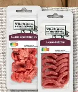 REWE Metzgerei Wilhelm Brandenburg Salami-Brezeln Angebot