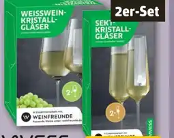 REWE Vivess Sektglas 2er-Set Angebot