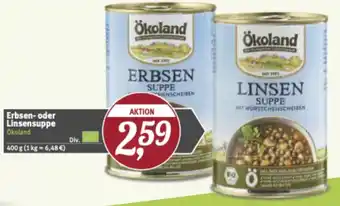 Pro Biomarkt Erbsen oder Linsensuppe 400g Angebot