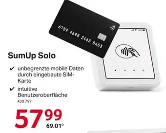 Selgros SumUp Solo Angebot