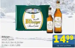 Getränke Arena Bitburger Angebot