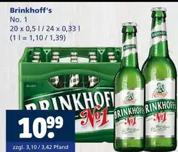 Getränkewelt Brinkhoff's no. 1 Angebot