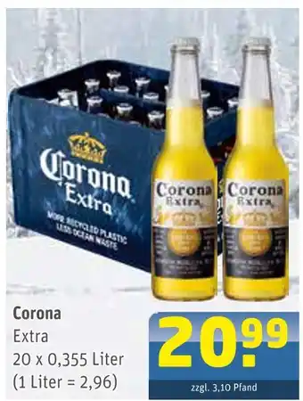 Getränke Arena Corona extra Angebot