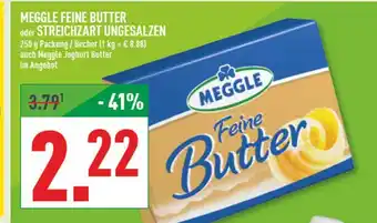 Marktkauf Meggle feine butter oder streichzart ungesalzen Angebot