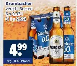 Getränkewelt Krombacher Angebot