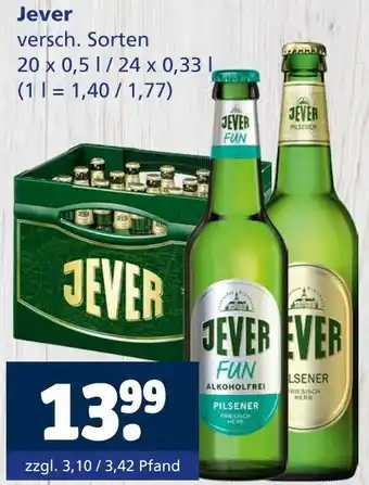 Getränkewelt Jever Angebot