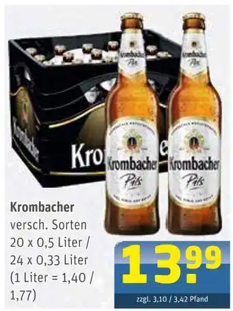 Getränke Arena Krombacher krombacher Angebot