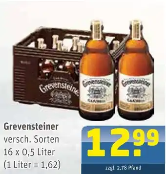 Getränke Arena Grevensteiner Angebot