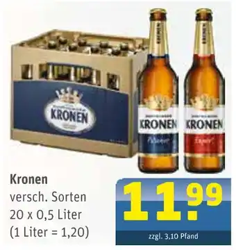 Getränke Arena Kronen Angebot