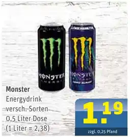 Getränke Arena Monster energydrink Angebot