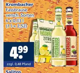 Getränkewelt Krombacher fassbrause Angebot