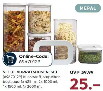 Möbel Buss 5-tlg. vorratsdosen-set Angebot