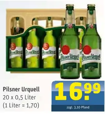 Getränke Arena Pilsner urquell Angebot