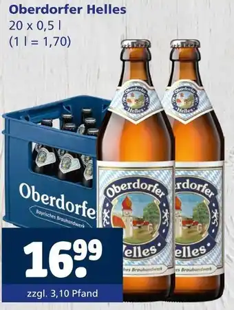 Getränkewelt Oberdorfer helles Angebot