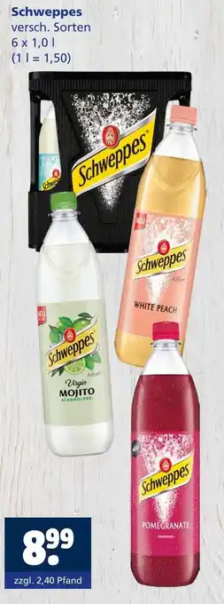 Getränkewelt Schweppes Angebot