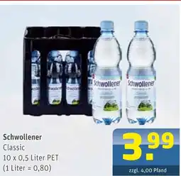 Getränke Arena Schwollener classic Angebot