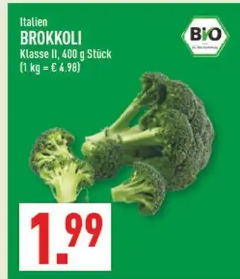 Marktkauf Bio brokkoli Angebot