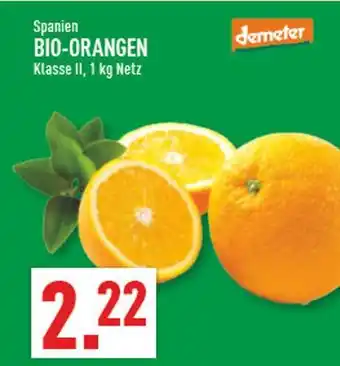 Marktkauf Demeter bio-orangen Angebot