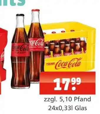 Getränkewelt Coca-cola Angebot