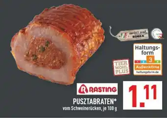 Marktkauf Rasting pusztabraten Angebot