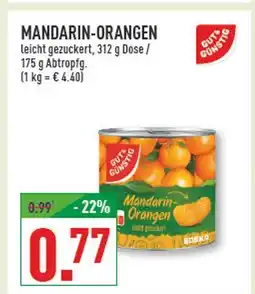 Marktkauf Gut&günstig mandarin-orangen Angebot