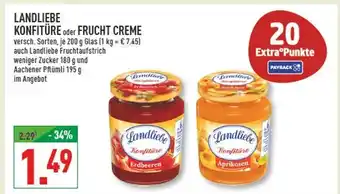 Marktkauf Landliebe konfitüre oder frucht creme Angebot