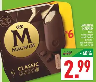 Marktkauf Langnese magnum Angebot