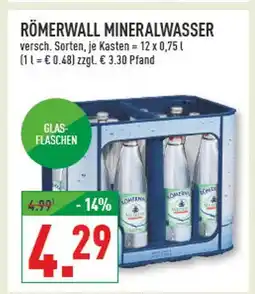 Marktkauf Römerwall mineralwasser Angebot